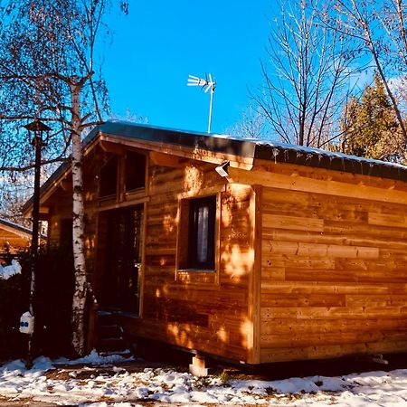 Camping L'Enclave Mobil-Home Estavar Extérieur photo