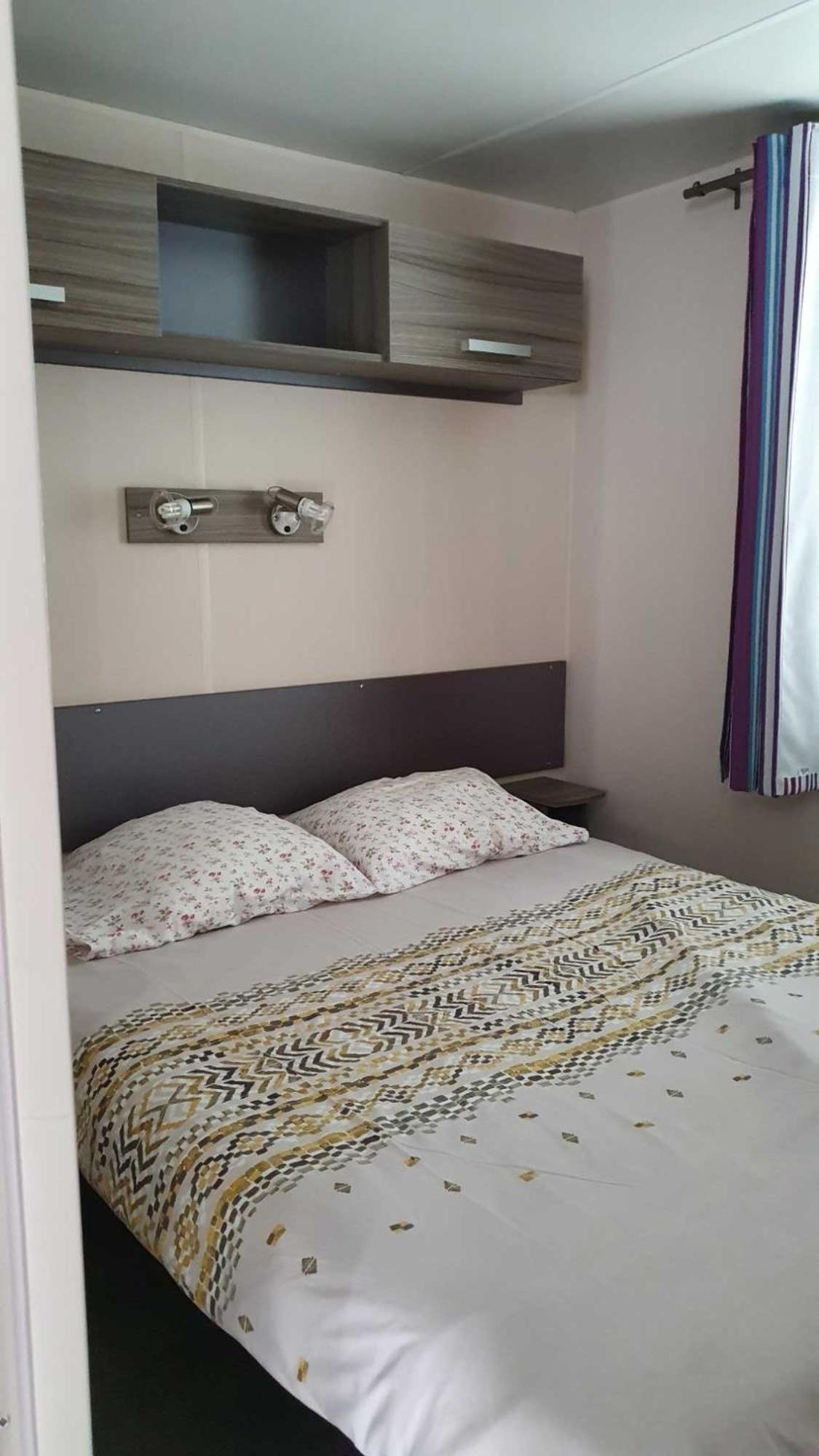 Camping L'Enclave Mobil-Home Estavar Extérieur photo