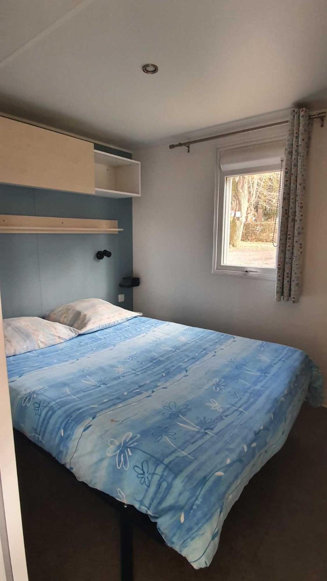 Camping L'Enclave Mobil-Home Estavar Extérieur photo